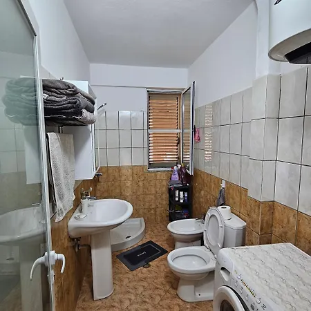 Appartement Leora Sunset Apartment-balcony, 250m From Beach, Golem, Mali I Robit Golem (Tirana)