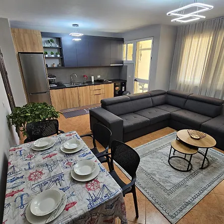 Leora Sunset Apartment-balcony, 250m From Beach, Golem, Mali I Robit Lägenhet