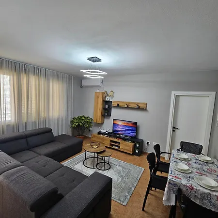 Leora Sunset Apartment-balcony, 250m From Beach, Golem, Mali I Robit Lägenhet *